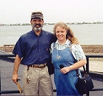 Greg & Diane at Fort Sumter